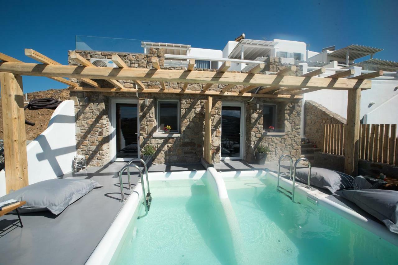 Merchia Bay Villas Mykonos Merchia Beach Zewnętrze zdjęcie